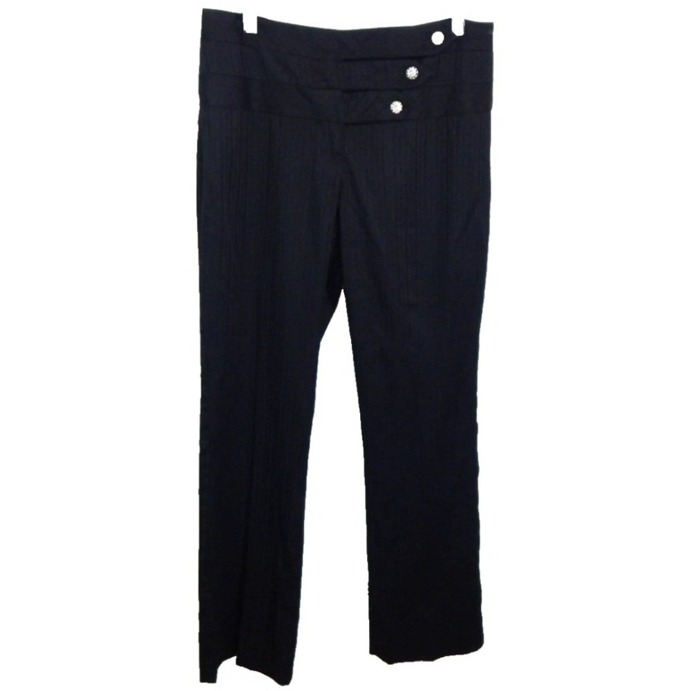 Cache Low Rise Rhinestone Dress Pants